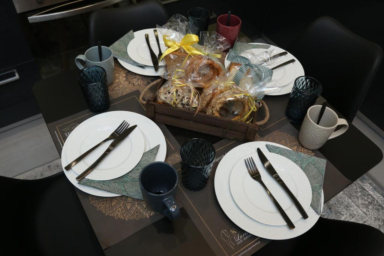 La Larissa Luxury Apartments Koronis Kültér fotó